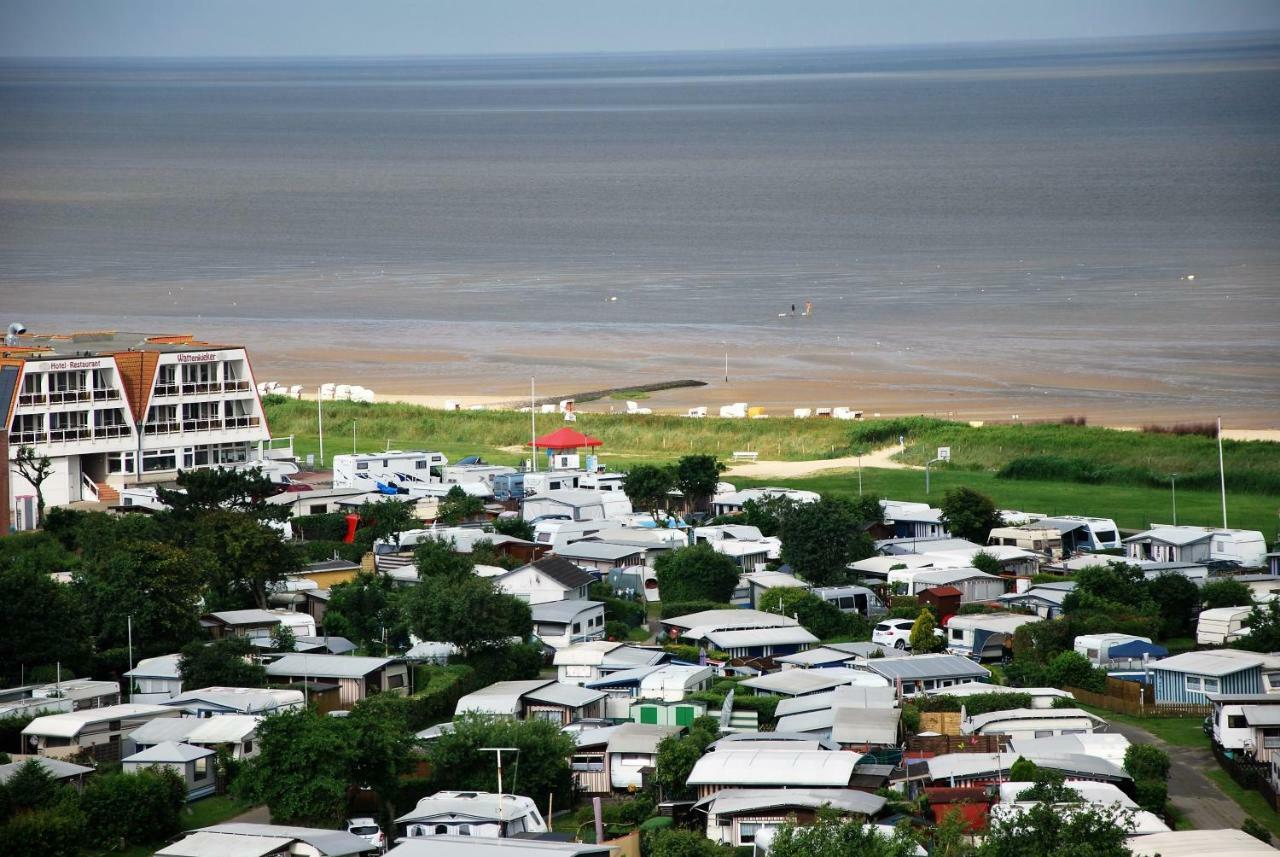 Frische Brise 12 02 Seesicht Cuxhaven Bagian luar foto